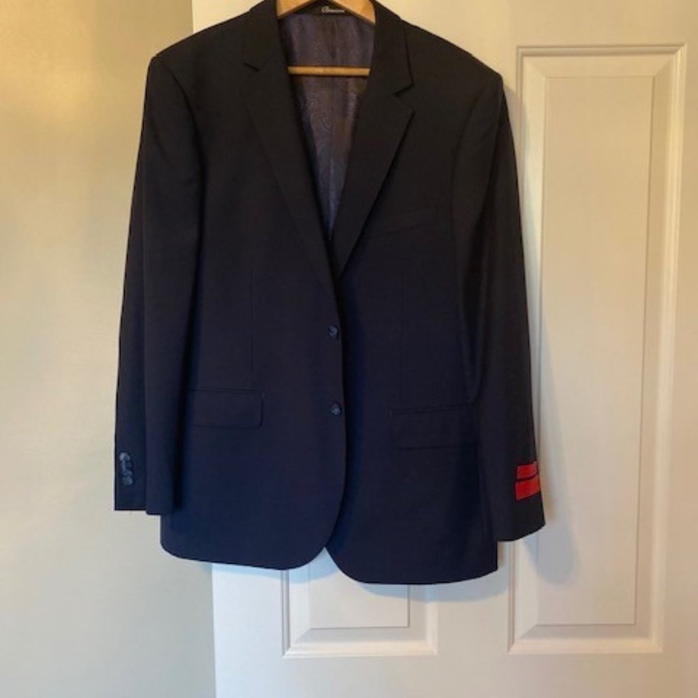 Navy Blue Men's Suit